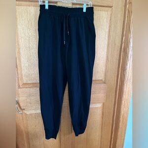 Zyia black nylon blend jogging pants